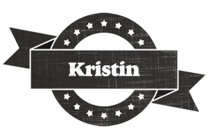 Kristin grunge logo