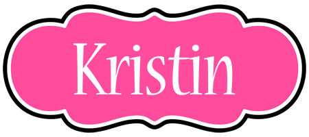 Kristin invitation logo