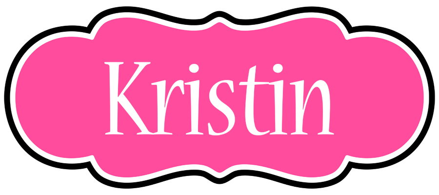 Kristin invitation logo