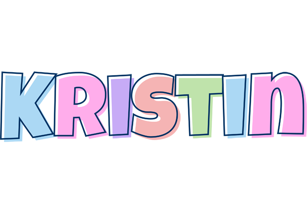 Kristin pastel logo