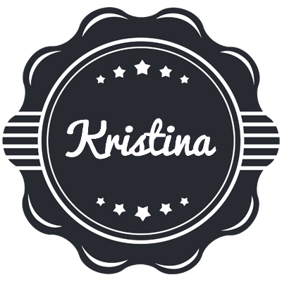 Kristina badge logo