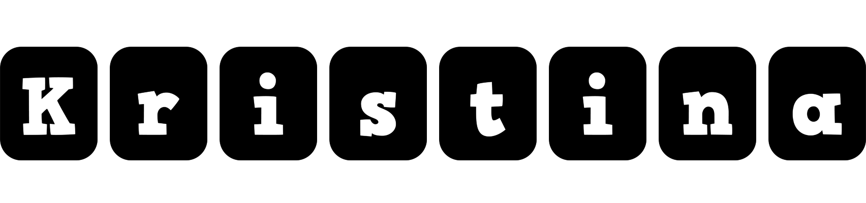 Kristina box logo