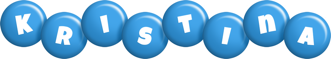 Kristina candy-blue logo