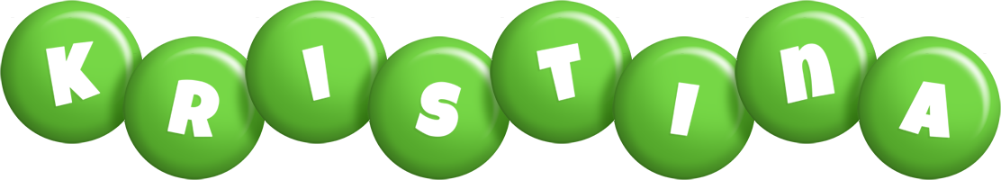 Kristina candy-green logo