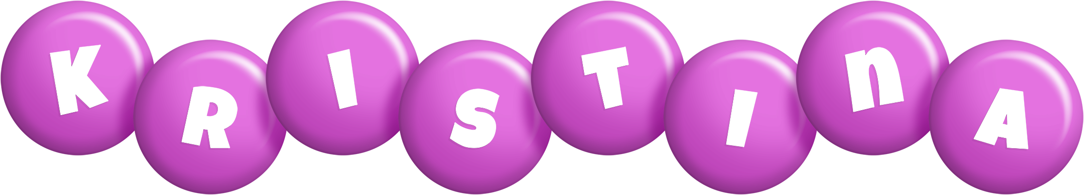 Kristina candy-purple logo