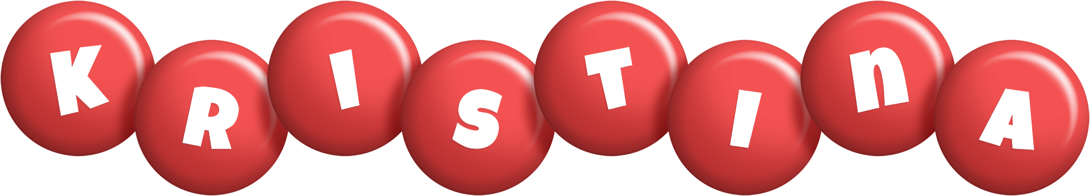 Kristina candy-red logo