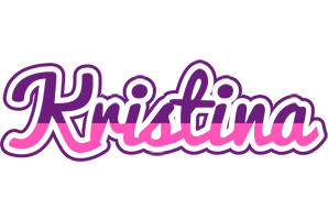 Kristina cheerful logo
