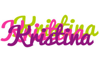 Kristina flowers logo