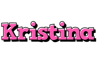 Kristina girlish logo