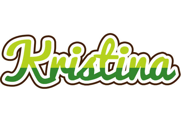 Kristina golfing logo
