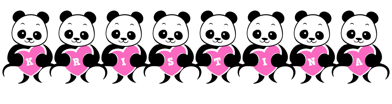 Kristina love-panda logo