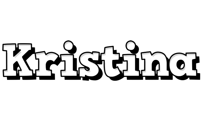 Kristina snowing logo