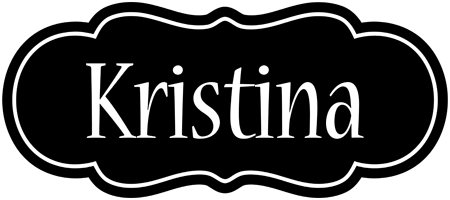 Kristina welcome logo