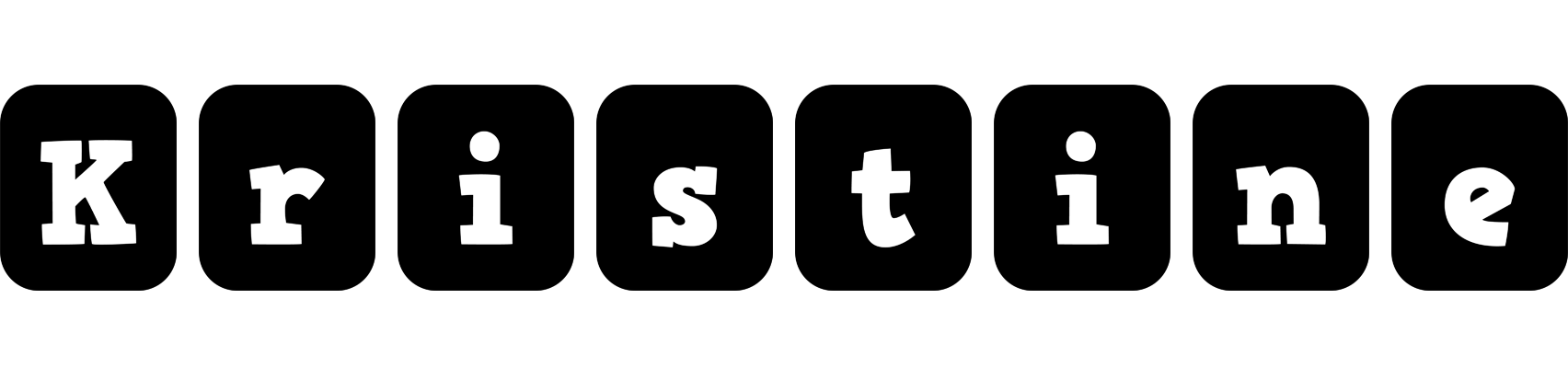 Kristine box logo