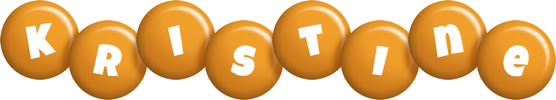 Kristine candy-orange logo