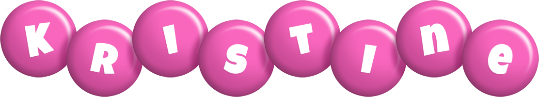 Kristine candy-pink logo