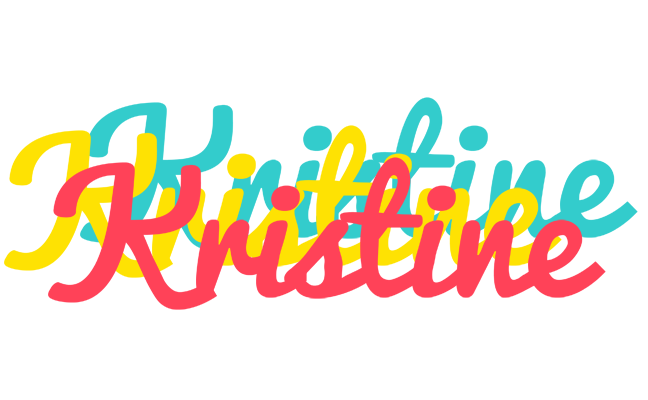 Kristine disco logo