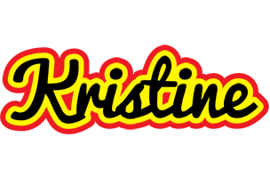 Kristine flaming logo