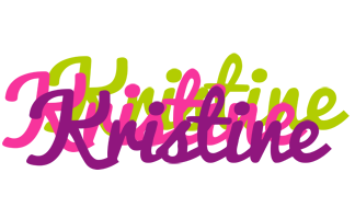 Kristine flowers logo