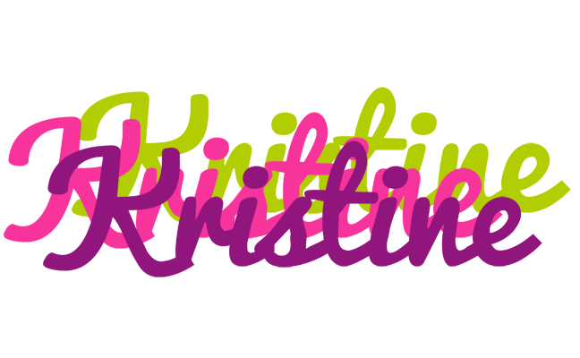 Kristine flowers logo