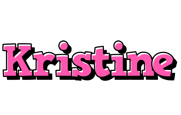 Kristine girlish logo