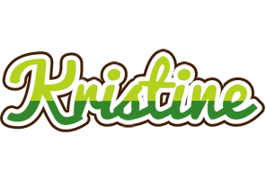 Kristine golfing logo