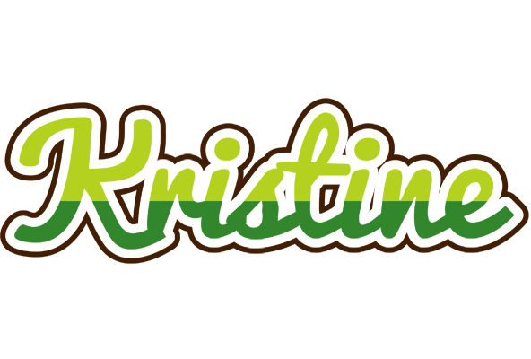 Kristine golfing logo