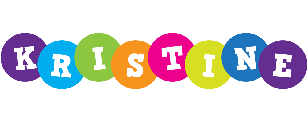 Kristine happy logo