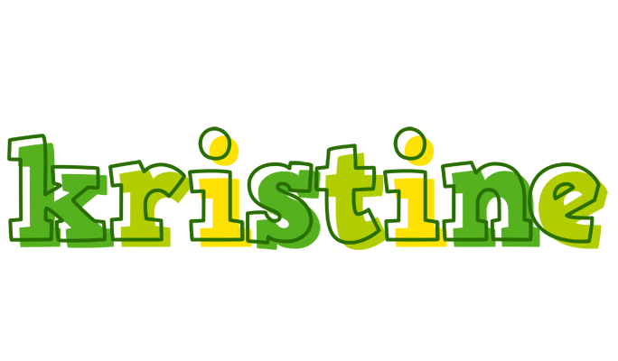 Kristine juice logo