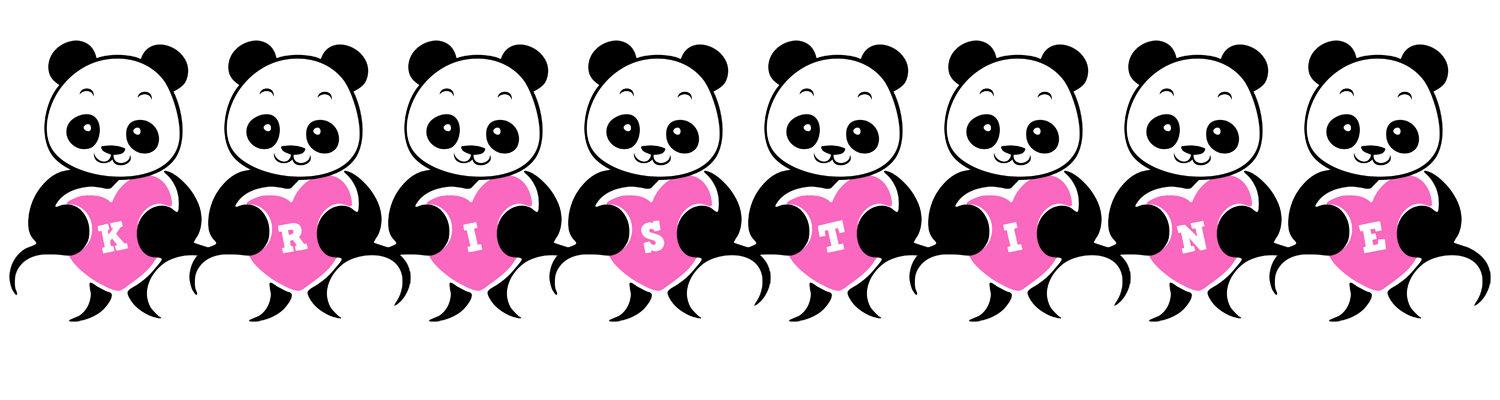 Kristine love-panda logo