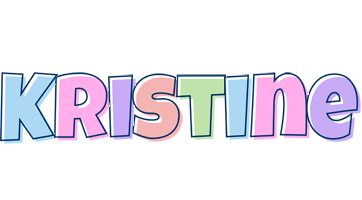 Kristine pastel logo