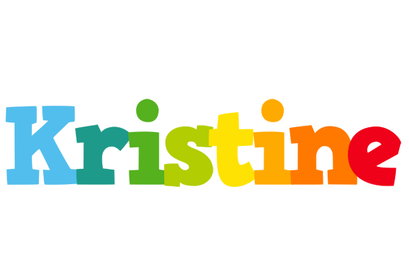 Kristine rainbows logo