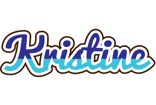 Kristine raining logo