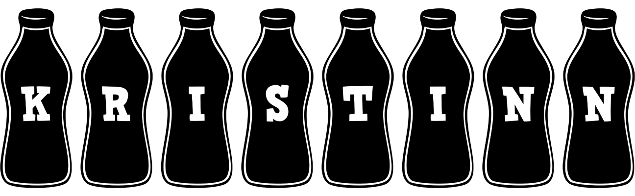 Kristinn bottle logo