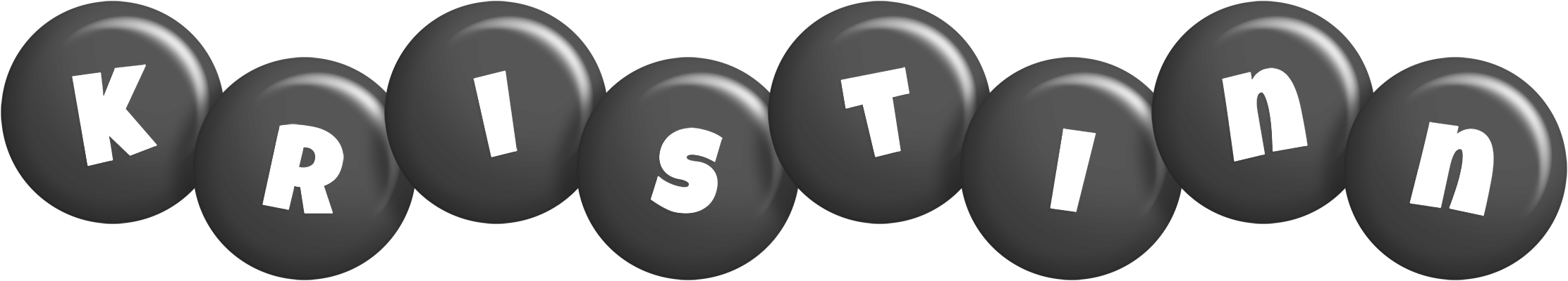 Kristinn candy-black logo