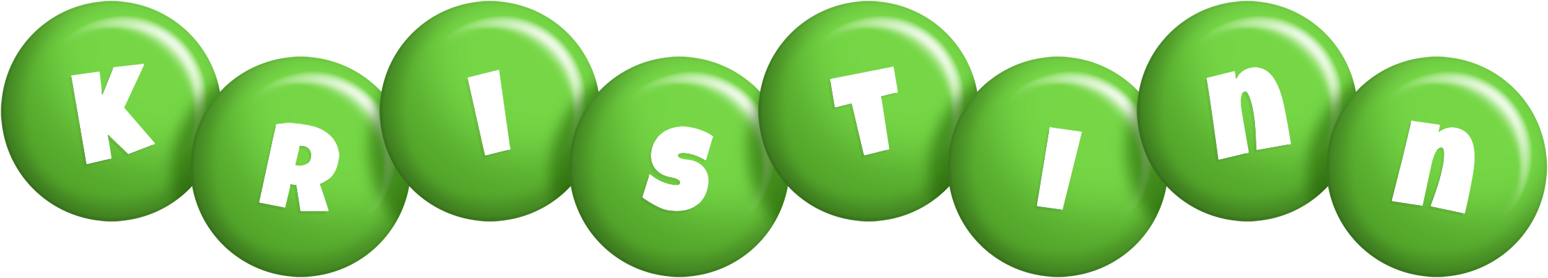 Kristinn candy-green logo