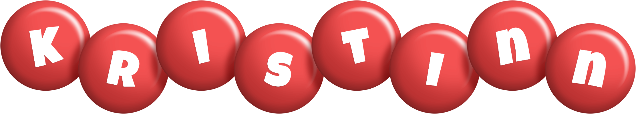 Kristinn candy-red logo