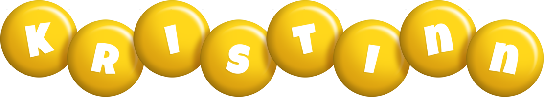 Kristinn candy-yellow logo