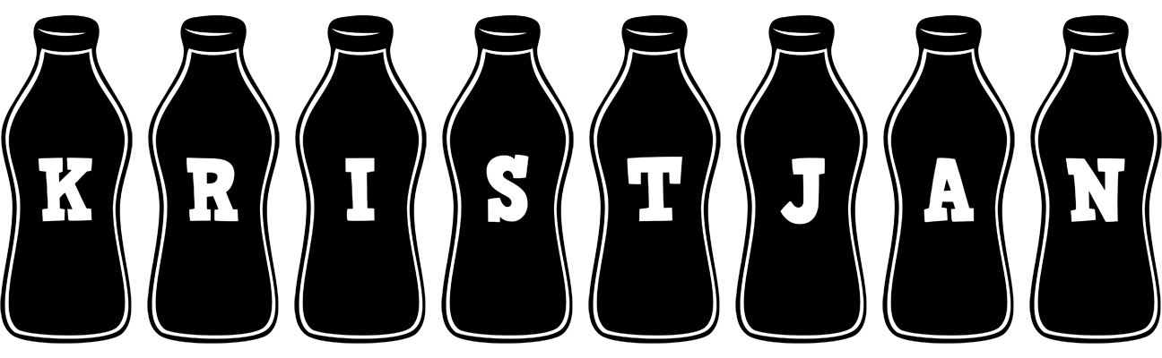 Kristjan bottle logo