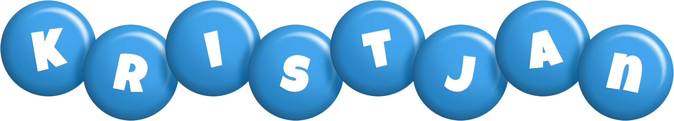Kristjan candy-blue logo