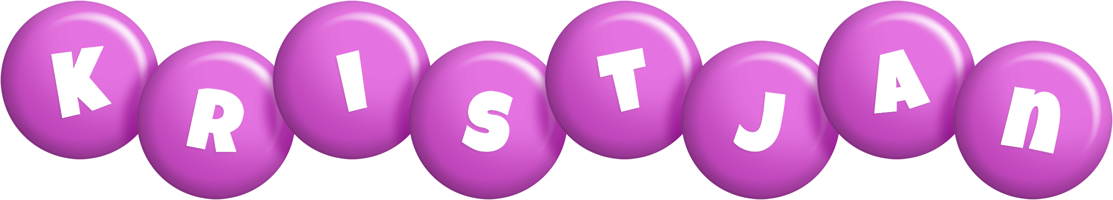 Kristjan candy-purple logo