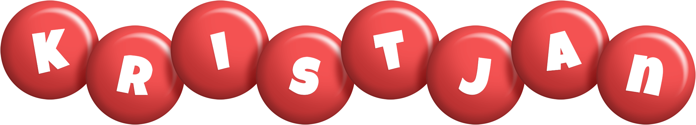 Kristjan candy-red logo