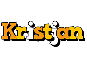 Kristjan cartoon logo