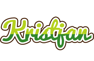 Kristjan golfing logo