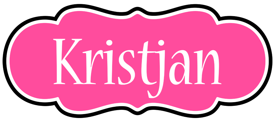 Kristjan invitation logo