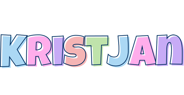 Kristjan pastel logo