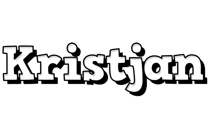 Kristjan snowing logo