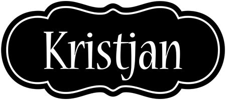 Kristjan welcome logo