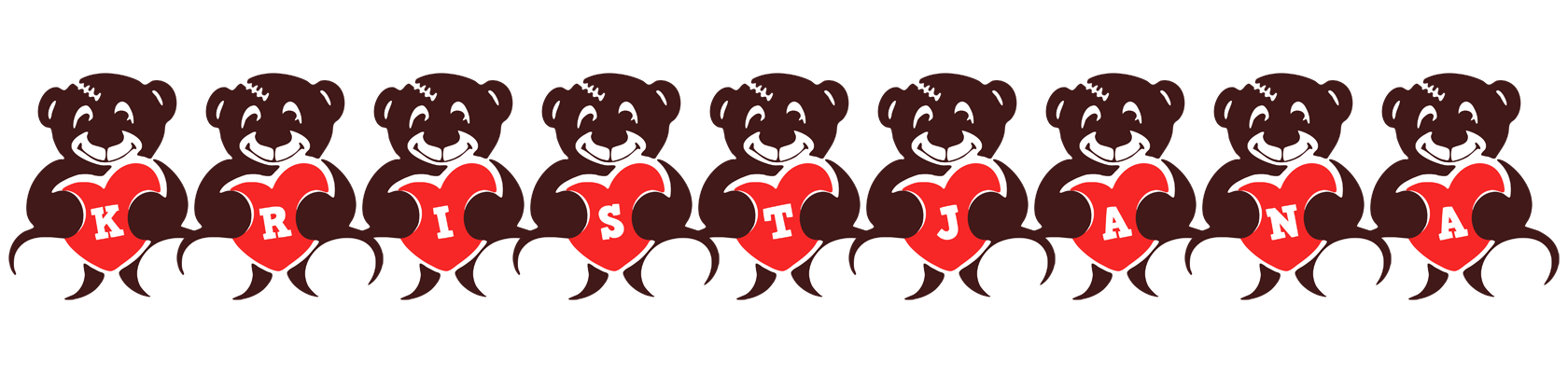 Kristjana bear logo