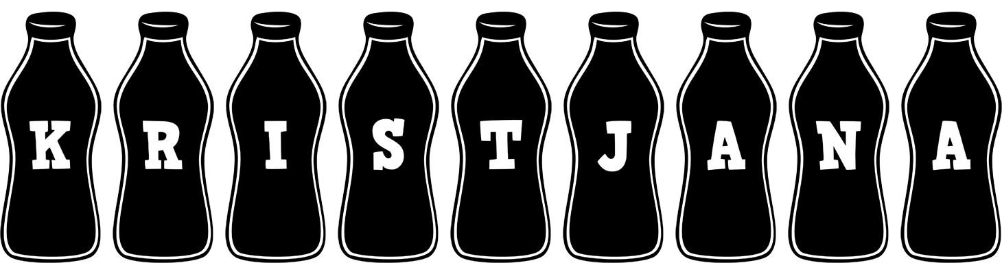 Kristjana bottle logo